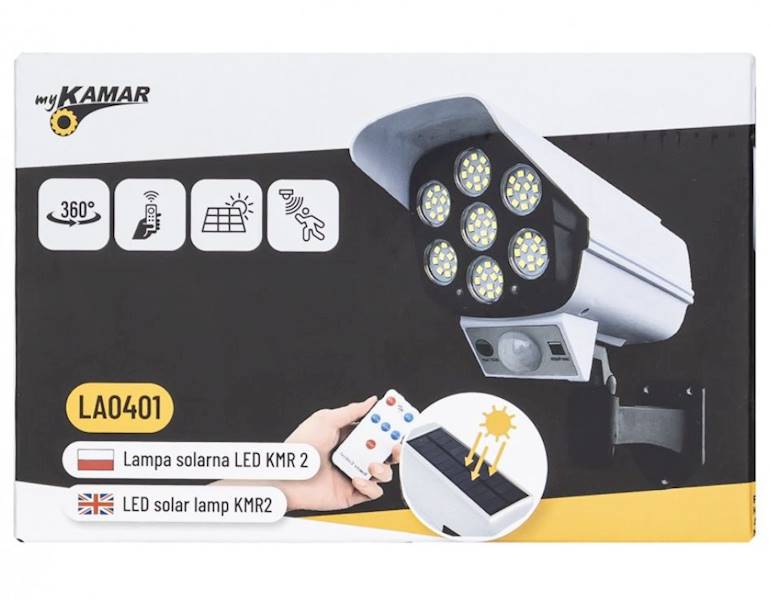 LAMPA SOLARNA LED