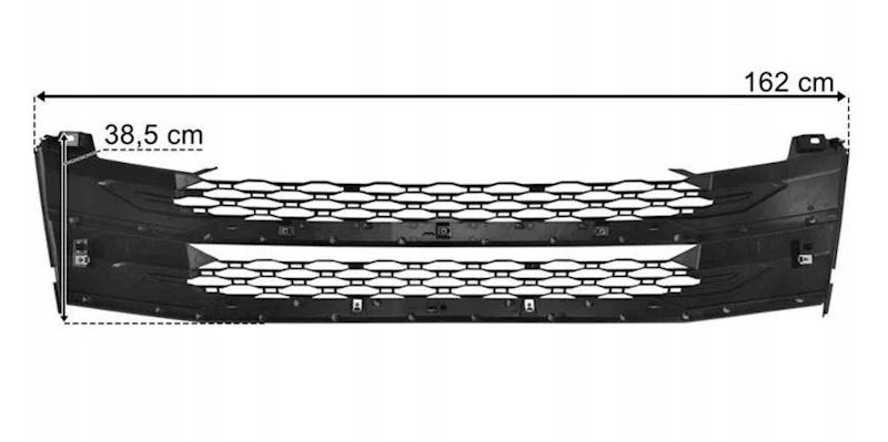 GRILL ATRAPA MASKA DAF XF XG XG+ NOWY MODEL