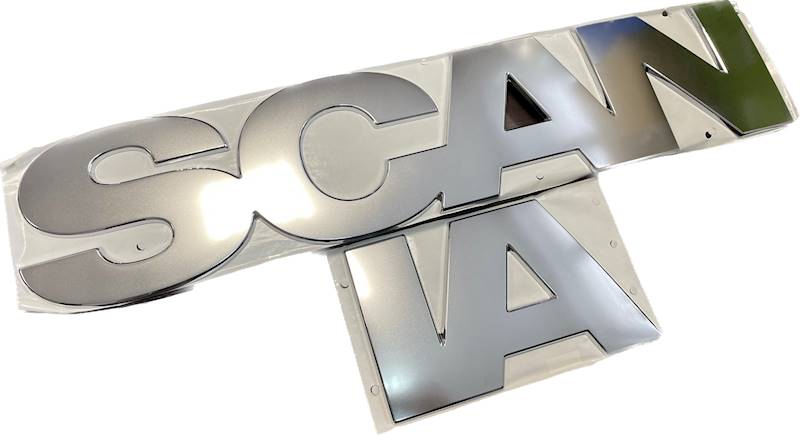 LOGO EMBLEMAT MASKI ATRAPY SCANIA S R P G NGS