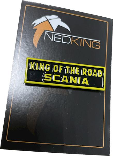 SPINKA ODZNAKA PRZYPINKA SCANIA KING OF THE ROAD