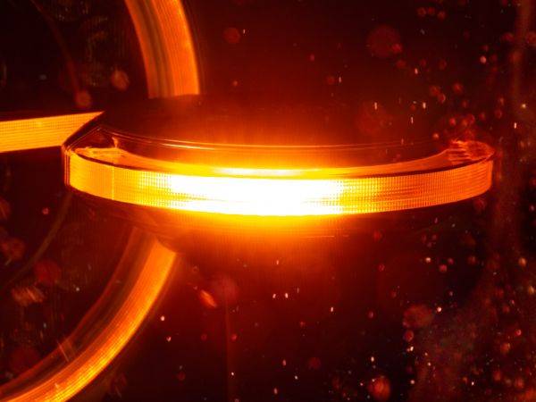 LAMPA OSTRZEGAWCZA LED FIREFLY SG NA MAGNES 140mm