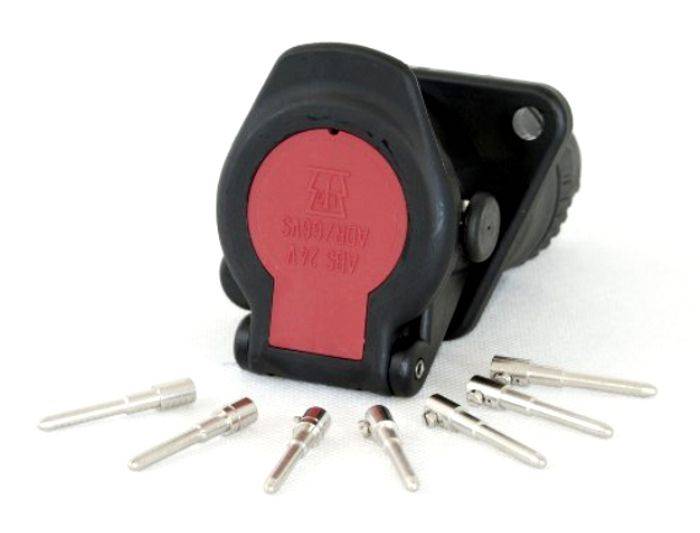 GNIAZDO ELEKTRYCZNE 24V 7 PIN ABS EBS