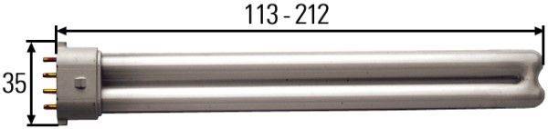 ŻARÓWKA OŚWIETLENIA WNĘTRZA HELLA 120mm 11W