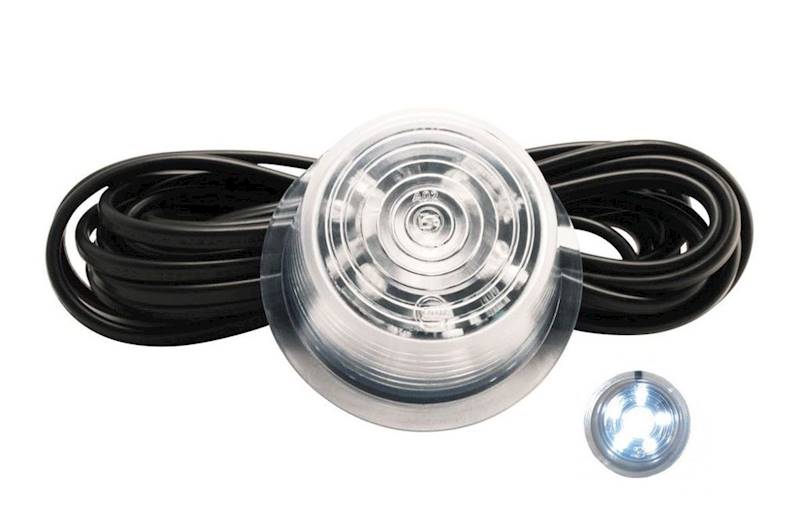 LAMPA OBRYSOWA OBRYSÓWKA 6 LED GYLLE 5m BIAŁA