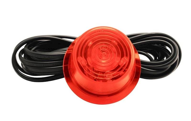 LAMPA OBRYSOWA OBRYSÓWKA 6 LED GYLLE POMARAŃCZOWA