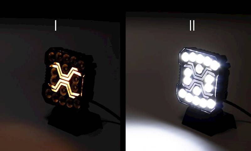 LAMPA ROBOCZA HALOGEN X-SPIDER 60W 16 LED