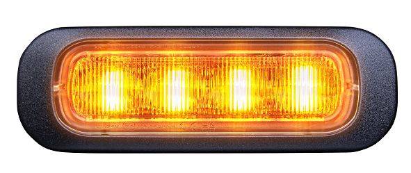 LAMPA OSTRZEGAWCZA STROBO DARK KNIGHT 4 LED 