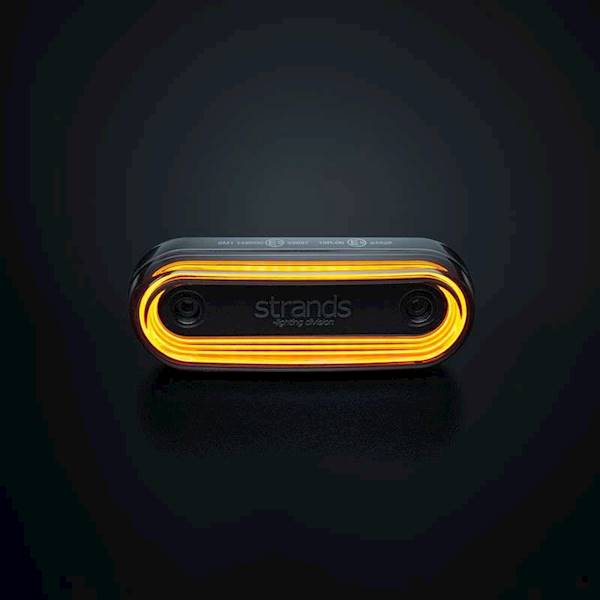 LAMPA OBRYSOWA FOR9T GRAVITY POMARAŃCZOWA