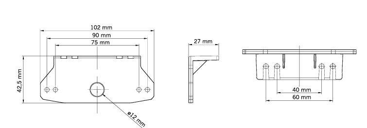 WSPORNIK LAMP OBRYSOWYCH FOR9T GRAVITY