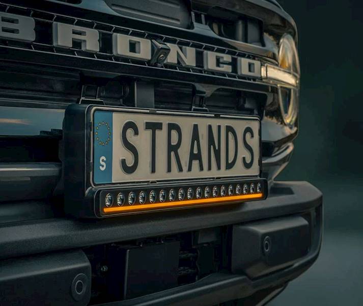 LED BAR W RAMCE TABLICY NUUK D-LINE 9600Lm