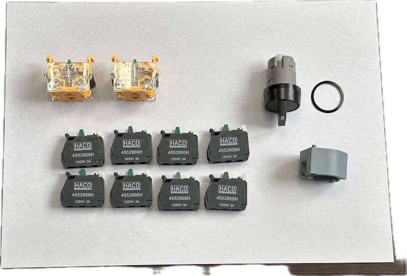 PRZEŁĄCZNIK OBROTOWY WINDY I-O-I  KOMPLETNY ZESTAW