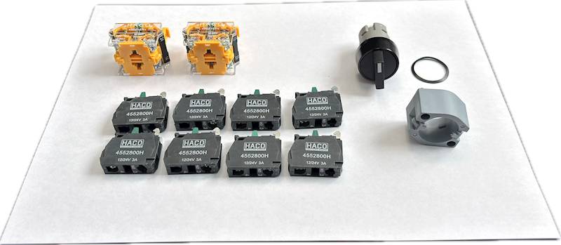 PRZEŁĄCZNIK OBROTOWY WINDY I-O-I  KOMPLETNY ZESTAW