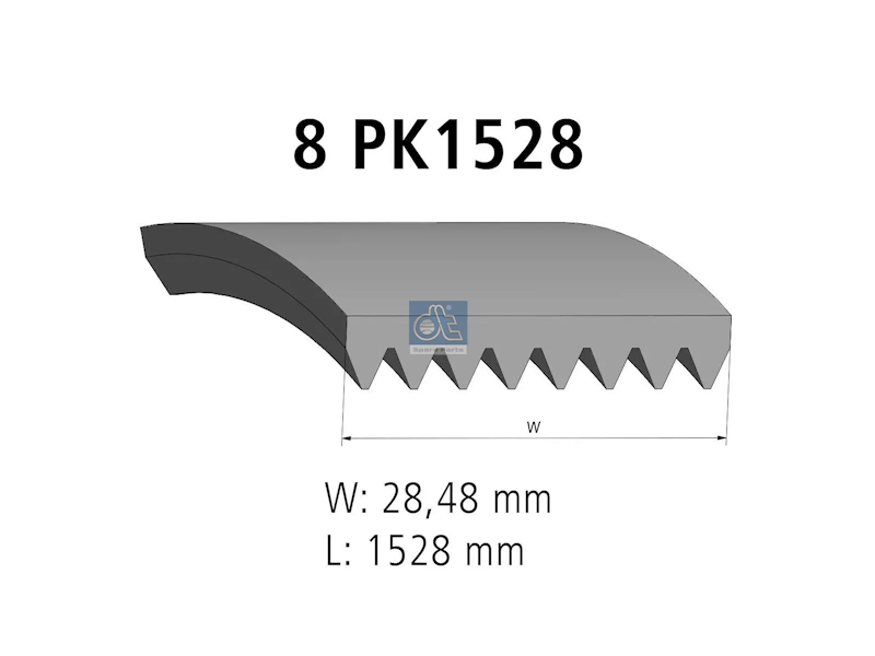 WIELOROWKOWY PASEK DIESEL TECHNIC