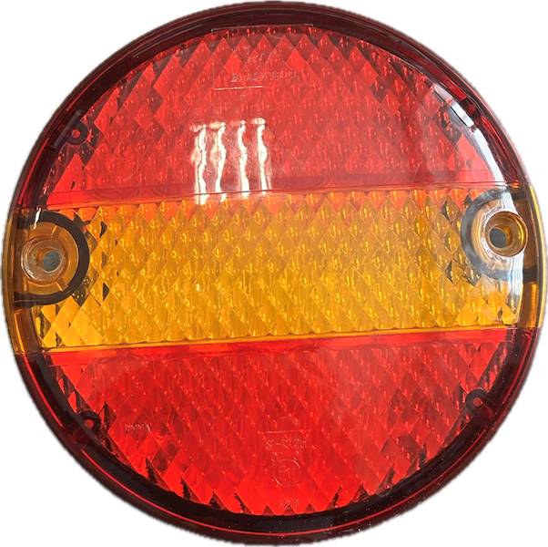 LAMPA TYLNA PRZYCZEPKI LED OKRĄGŁA 9-33V