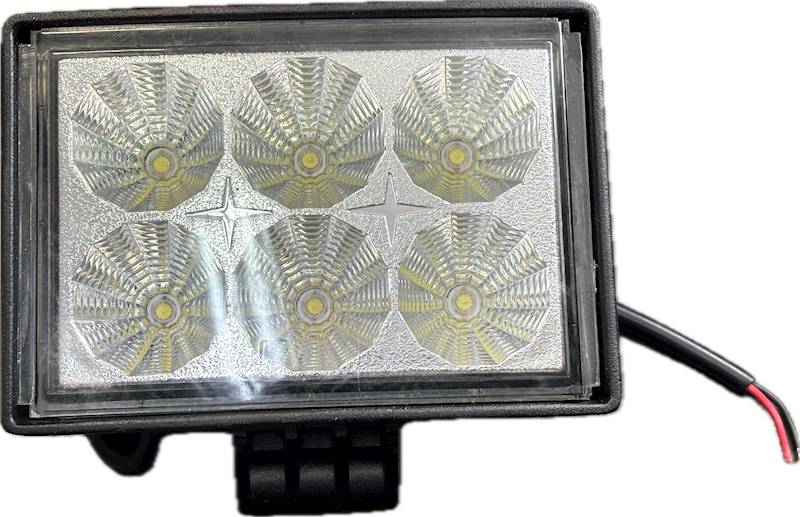 LAMPA ROBOCZA SZPERACZ DIODOWA LED 6 DIOD 6X3W