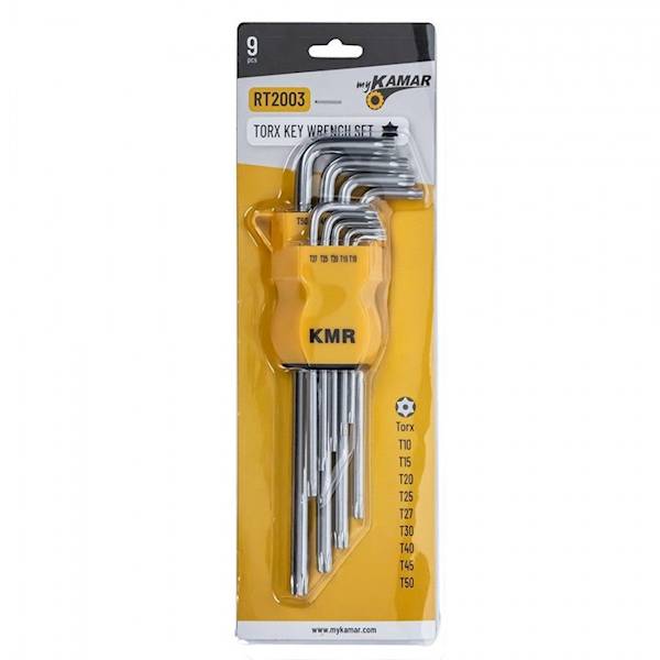 ZESTAW KLUCZY TORX 9 ELEMENTÓW DŁUGIE