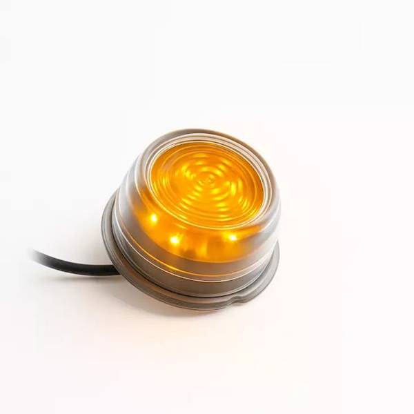LAMPA OBRYSOWA STRANDS VIKING POMARAŃCZOWA