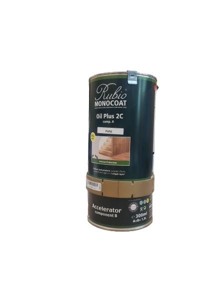 Rubio Monocoat Oil+2C (SET A+B) 1,3L - Pure - Bezbarwny