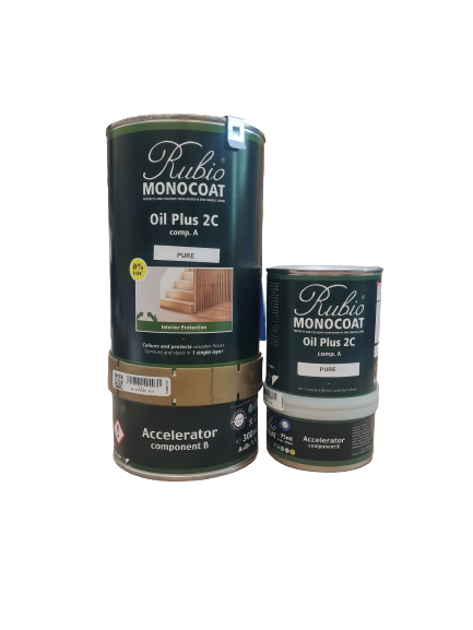 Rubio Monocoat Oil+2c (set A+B) 350ml - Pure - Bezbarwny