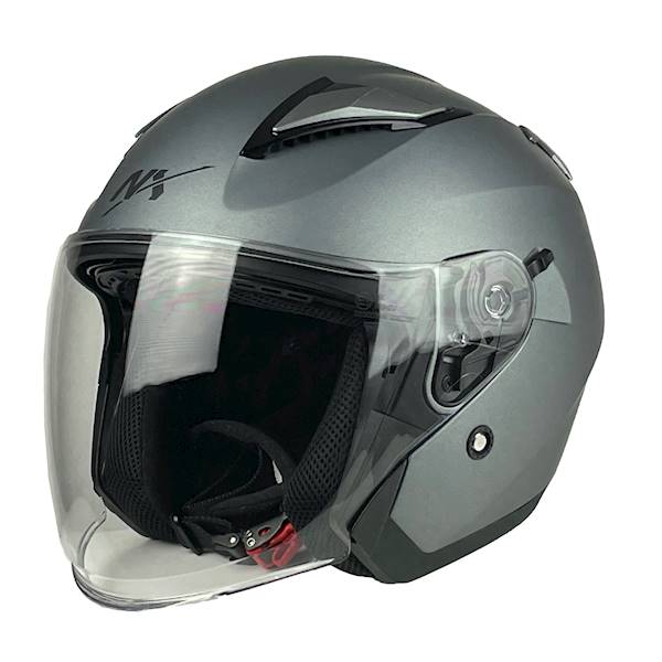 KASK MOTOCYKLOWY CITY XXL TITANIUM