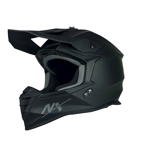 KASK MOTOCYKLOWY TET XL czarny MAT