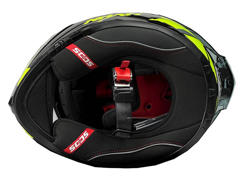 KASK MOTOCYKLOWY F27/F/M PINLOCK+BLENDA Fiberglass