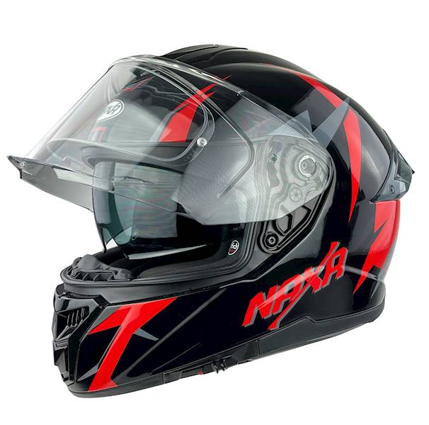 KASK MOTOCYKLOWY F27/E/L PINLOCK+BLENDA Fiberglass