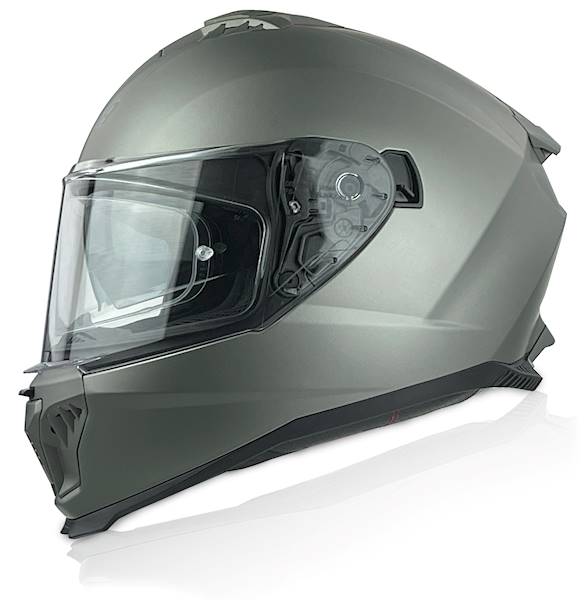 KASK MOTOCYKLOWY F31/D/M titanium blenda+pinlock