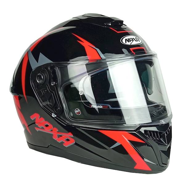 KASK MOTOCYKLOWY F27/E/L PINLOCK+BLENDA Fiberglass