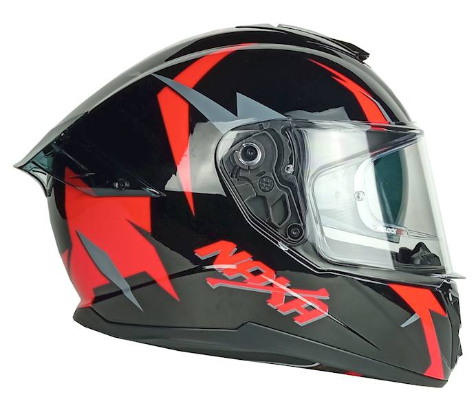 KASK MOTOCYKLOWY F27/E/L PINLOCK+BLENDA Fiberglass