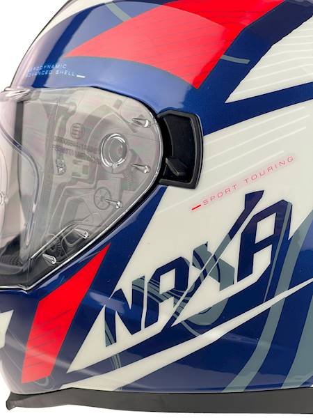 KASK MOTOCYKLOWY F31/G/XLniebieski blenda+pinlock