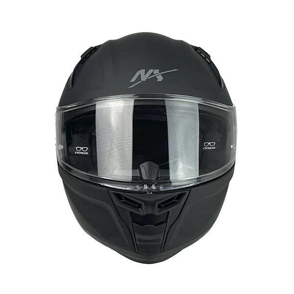 KASK MOTOCYKLOWY SPEED CZARNY MAT XL