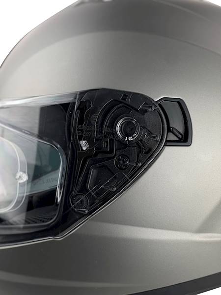 KASK MOTOCYKLOWY F31/D/S titanium blenda+pinlock