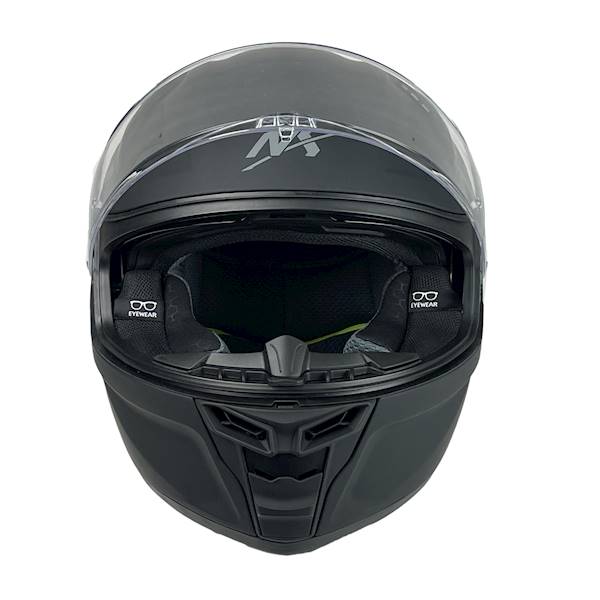 KASK MOTOCYKLOWY SPEED CZARNY MAT XL