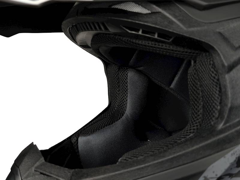 KASK MOTOCYKLOWY C9/N/XL(mat) czarno biały