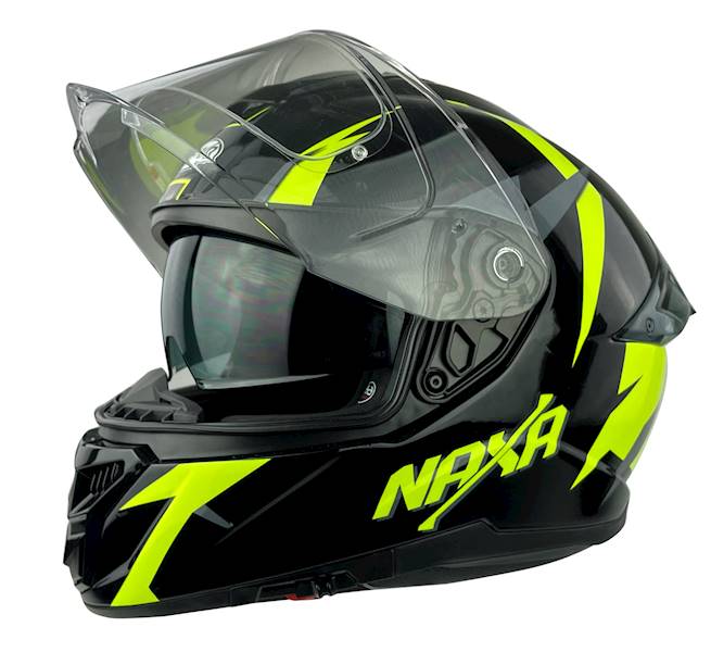 KASK MOTOCYKLOWY F27/F/S PINLOCK+BLENDA Fiberglass