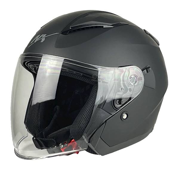 KASK MOTOCYKLOWY CITY M  CZARNY MAT