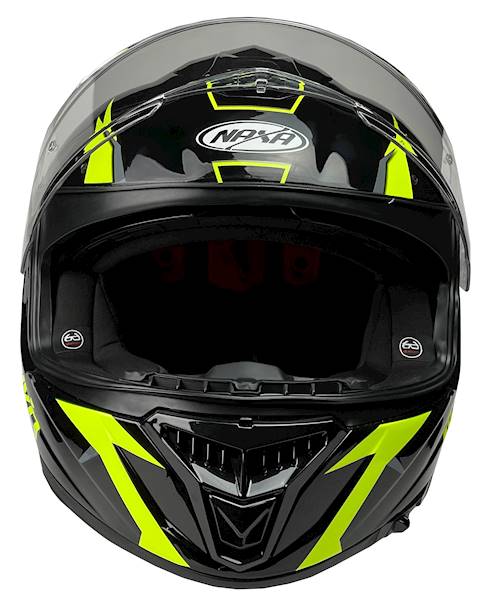KASK MOTOCYKLOWY F27/F/L PINLOCK+BLENDA Fiberglass