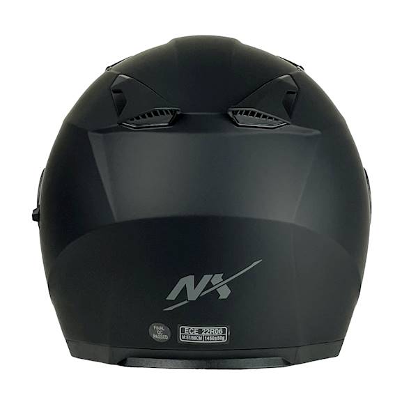 KASK MOTOCYKLOWY CITY M  CZARNY MAT