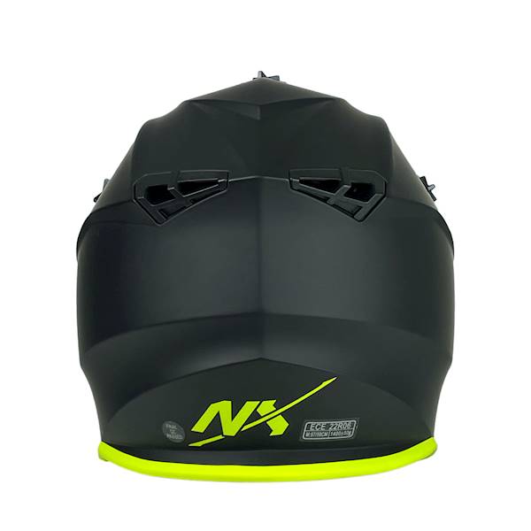 KASK MOTOCYKLOWY TET L żółty fluo