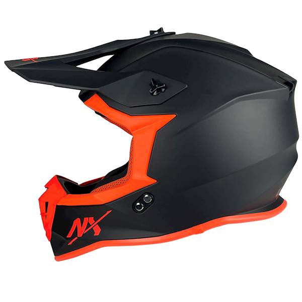 KASK MOTOCYKLOWY TET S pomarańczowy