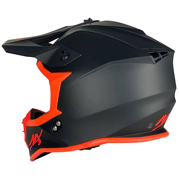 KASK MOTOCYKLOWY TET S pomarańczowy