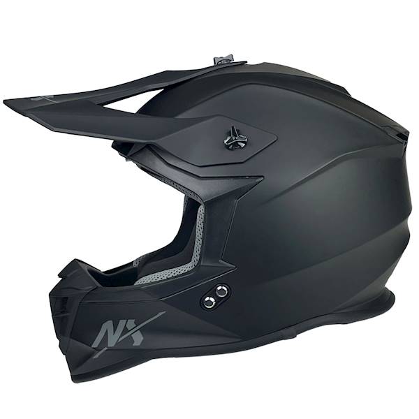KASK MOTOCYKLOWY TET S czarny MAT