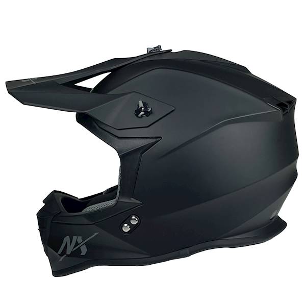 KASK MOTOCYKLOWY TET S czarny MAT