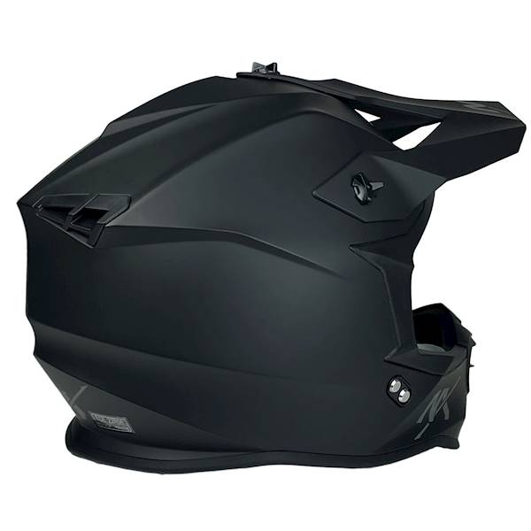 KASK MOTOCYKLOWY TET S czarny MAT