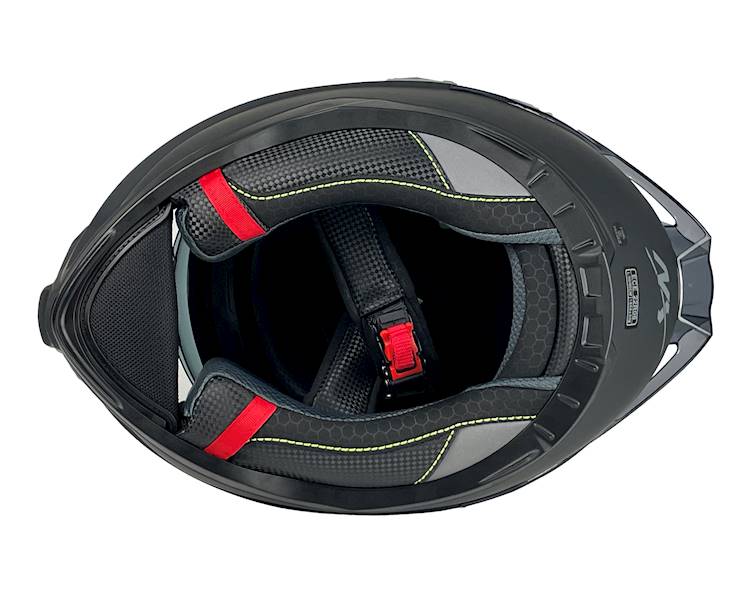 KASK MOTOCYKLOWY SPEED CZARNY MAT XXL