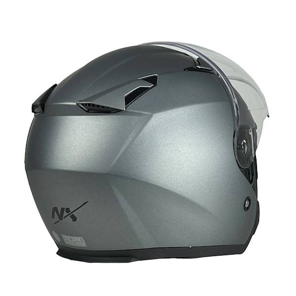 KASK MOTOCYKLOWY CITY L TITANIUM