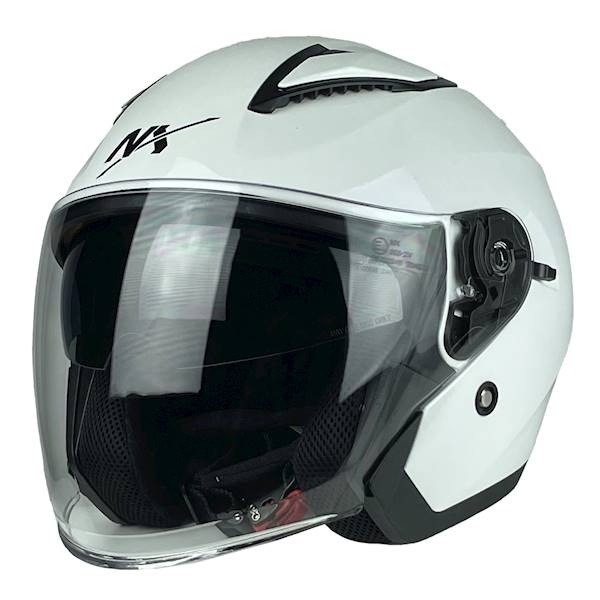 KASK MOTOCYKLOWY CITY BIAŁY XXL BLENDA