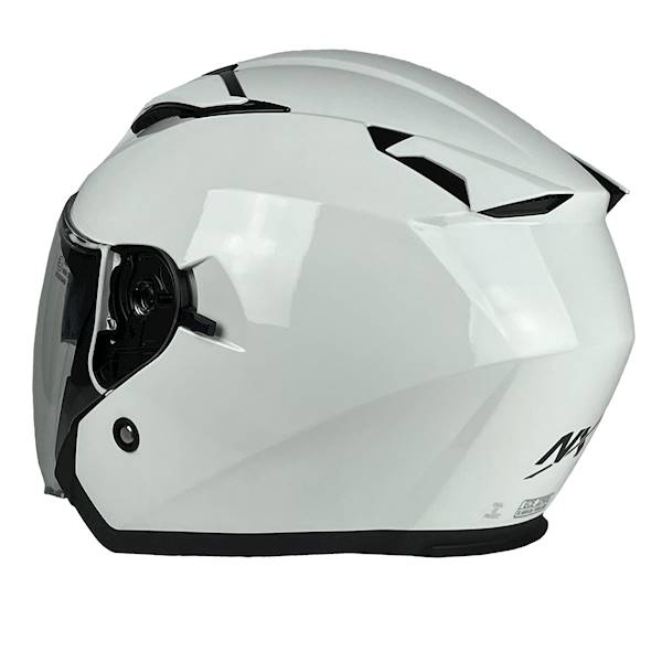 KASK MOTOCYKLOWY CITY BIAŁY XL BLENDA