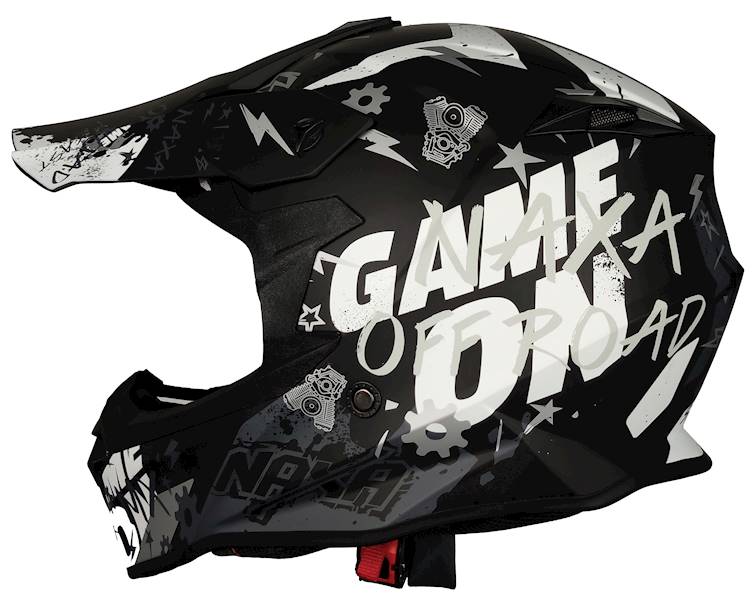 KASK MOTOCYKLOWY C9/N/L(mat) czarno biały